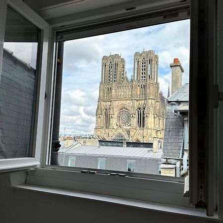 דירות ריימס Faro, Vue Sur La Cathedrale מראה חיצוני תמונה